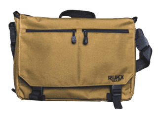 American Tactical and RUKX Gear™ make this Business Bag with a Velcro holster pocket inside for concealment of most compacts and full-size handguns.